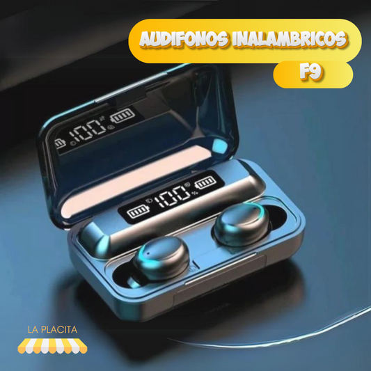 Audífonos  inalámbricos Bluetooth F9
